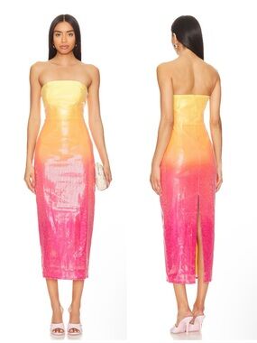 knee length dresses for ladies Irina Midi Dress by Runaway The Label